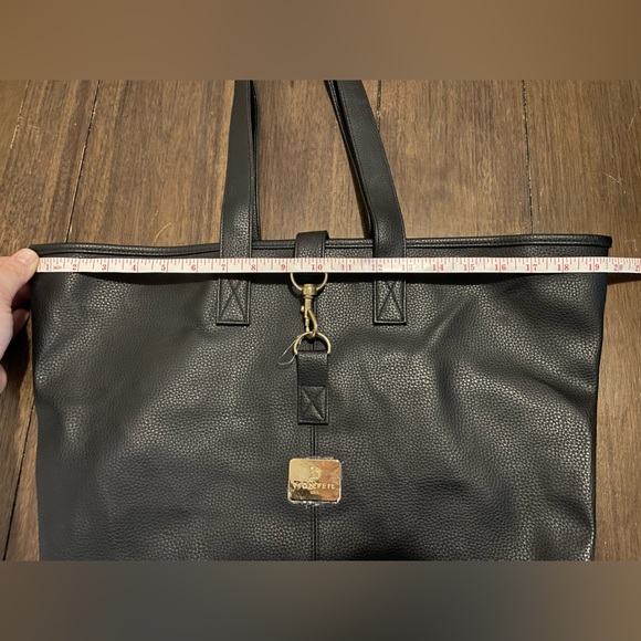 Monteil Paris Leather Tote Bag NWOT - Picture 8 of 12